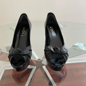 YSL black pumps size 38.5